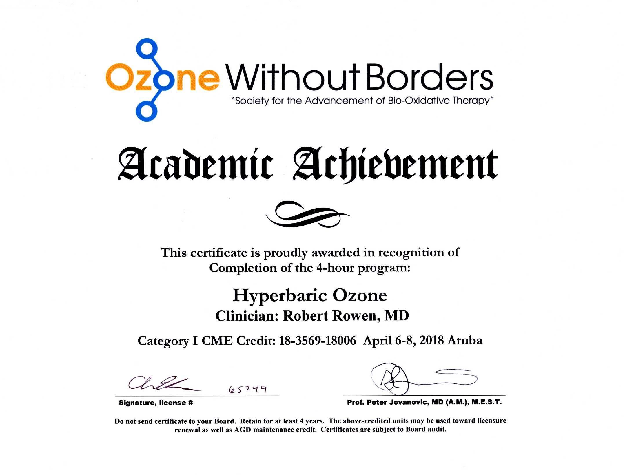 Khan-Hyperbaric-Ozone-Certificate-2018